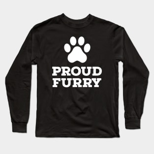 PROUD FURRY Long Sleeve T-Shirt